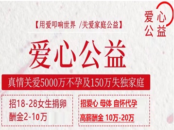代县捐卵助孕生子 爱心志愿者招募